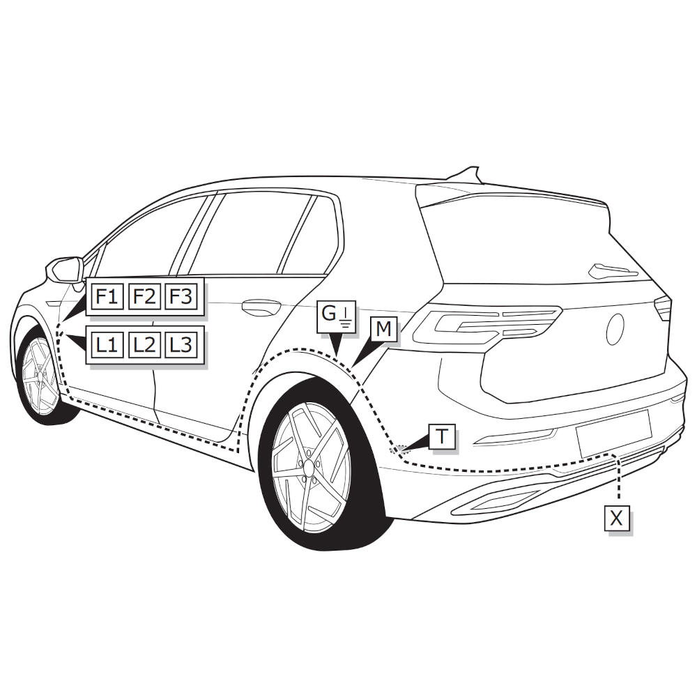 E-Satz VW Golf VIII Fließheck